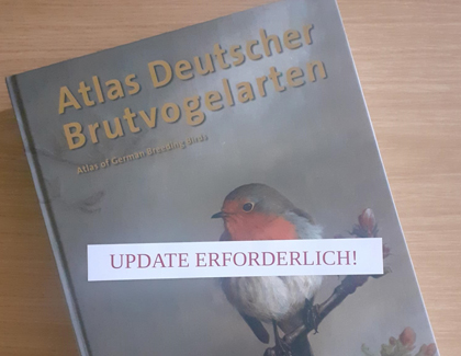 Foto: Der alte Brutvogelatlas